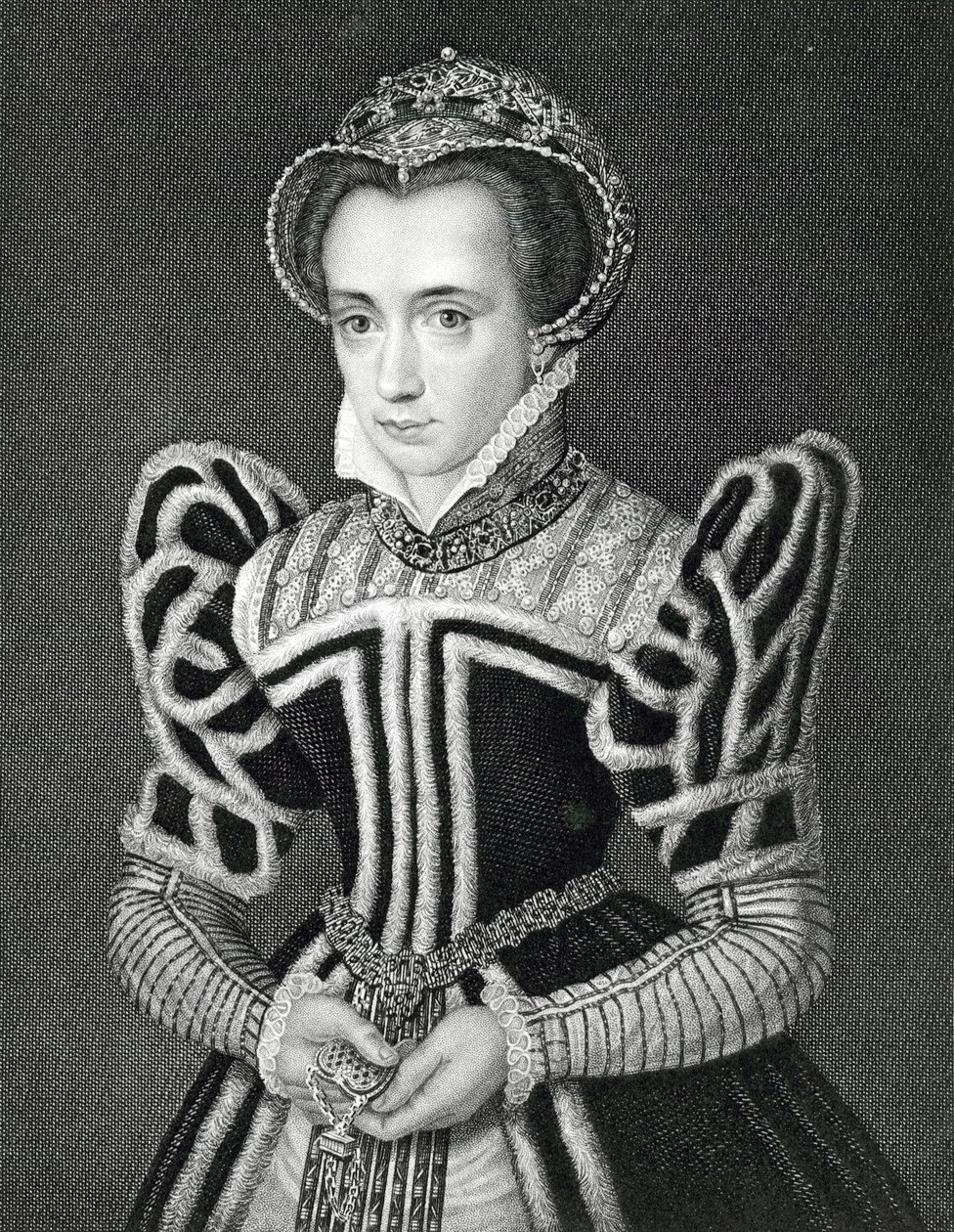 Queen Mary (metszet) alkotó: English School