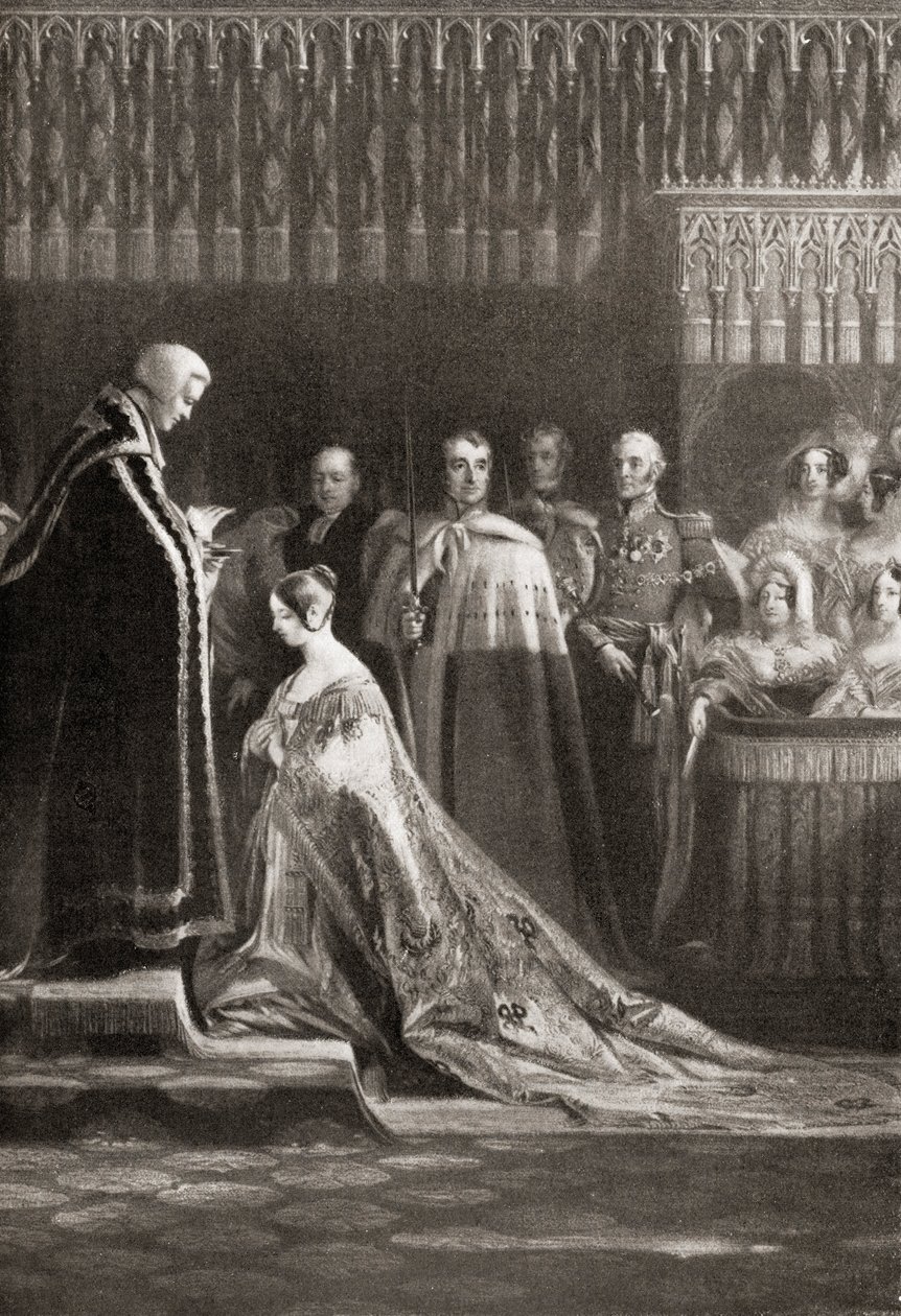 Viktória királynő (1819-1901) koronázása után kapta a Szentséget alkotó: English School