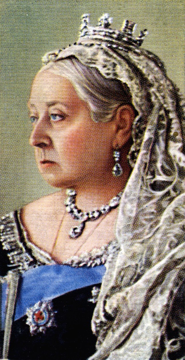 Viktória királynő (színes litó) alkotó: English School