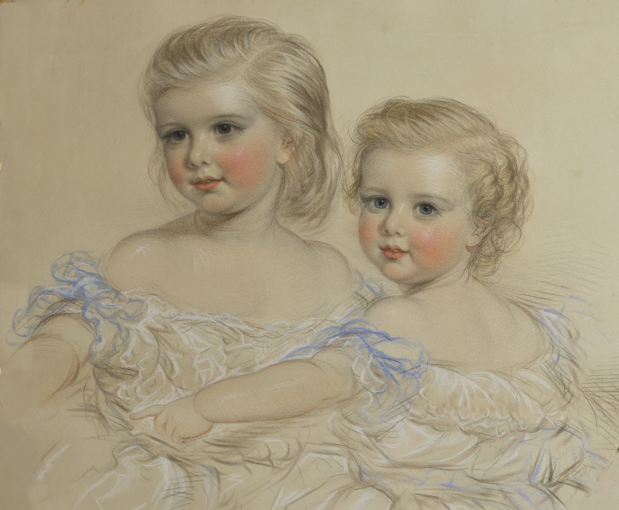 Rashdall Children, 1862 alkotó: English School