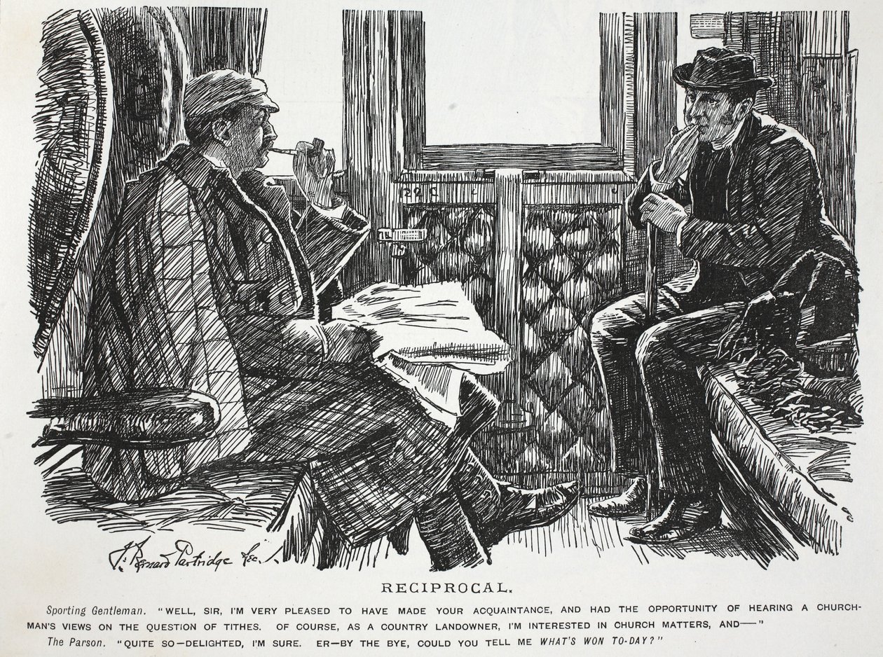 Kölcsönös, illusztráció a Punchból alkotó: English School