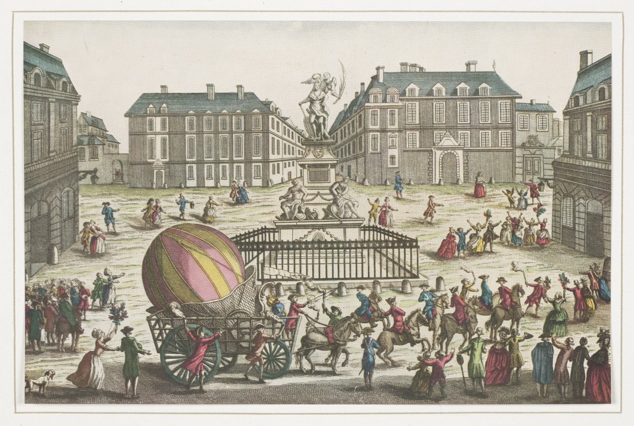 A Charles és Robert Balloon visszatérése alkotó: English School