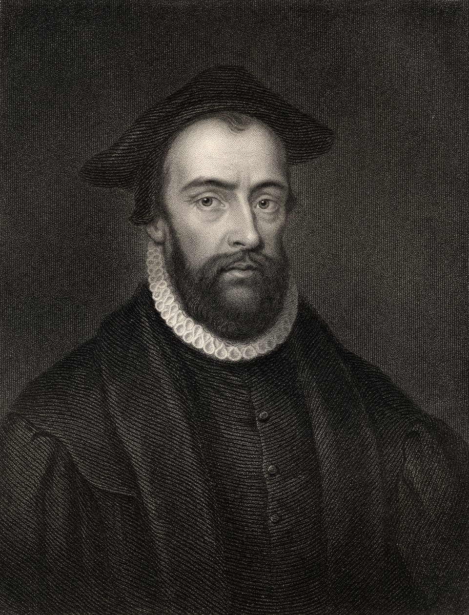 John Bradford tiszteletes, J. Jenkins metszete, a „The National Portrait Gallery, Volume I”, kiadva 1820 körül (litho) alkotó: English School