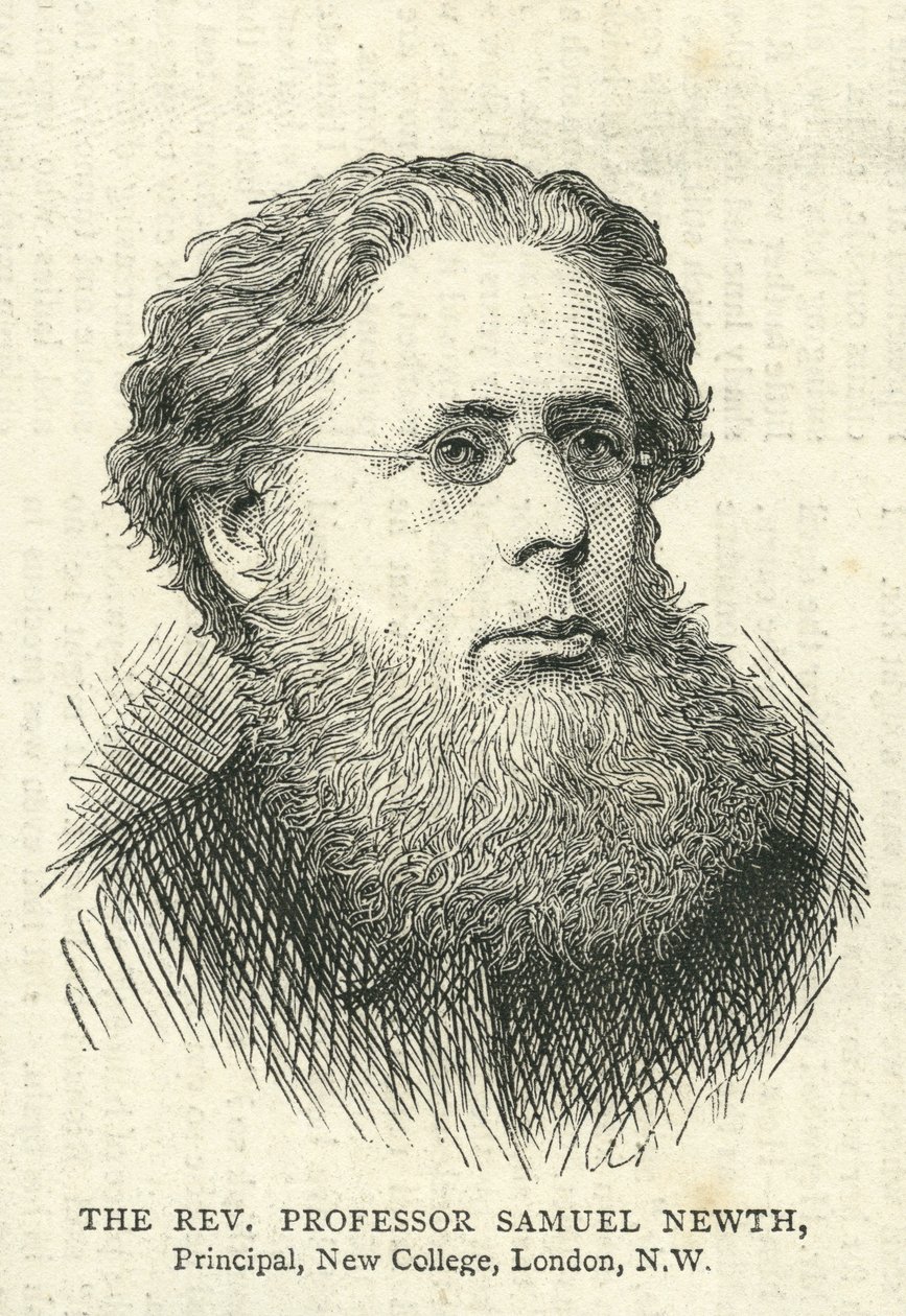 Samuel Newth tiszteletes (1821–98), Illusztráció a The Graphicból, 1875. július 10. alkotó: English School