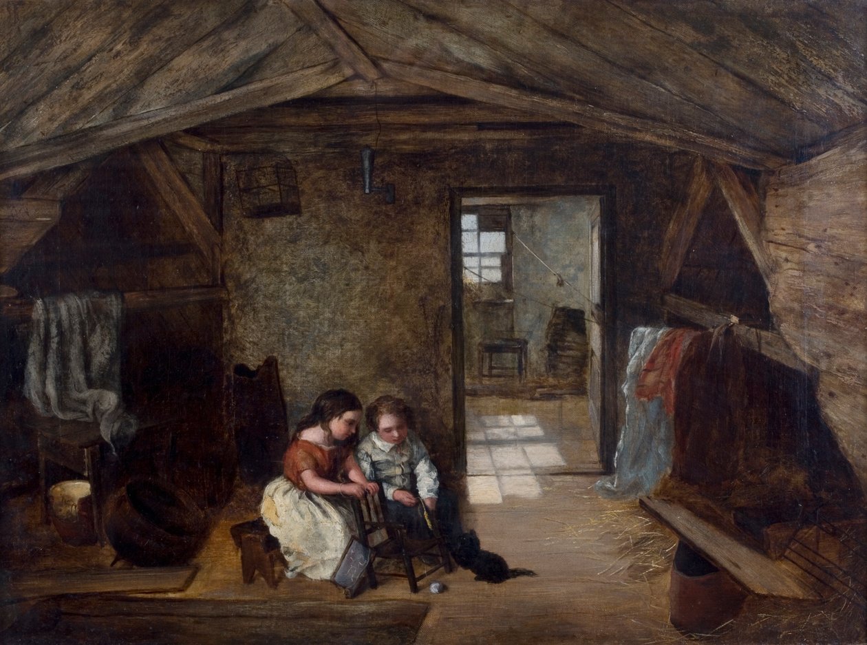 John Wesleys tiszteletes tanulmánya, Orphan House, Newcastle, 1856 alkotó: English School