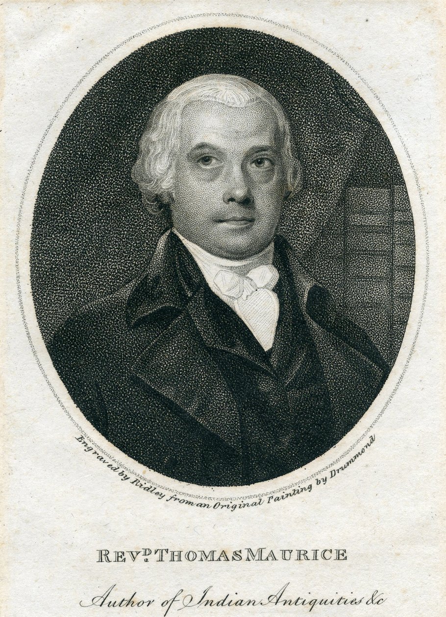Thomas Maurice tiszteletes (1754-1824) (metszet) alkotó: English School
