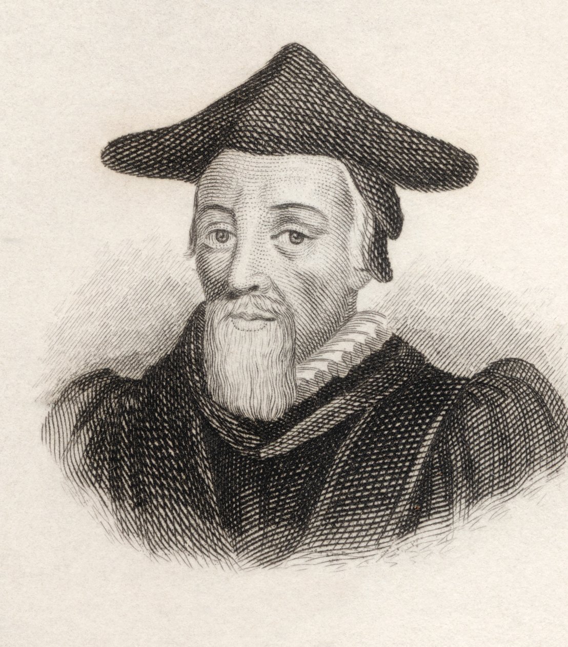 Richard Hooker, az 1825-ben kiadott "Crabbes Historical Dictionary" című művéből. alkotó: English School
