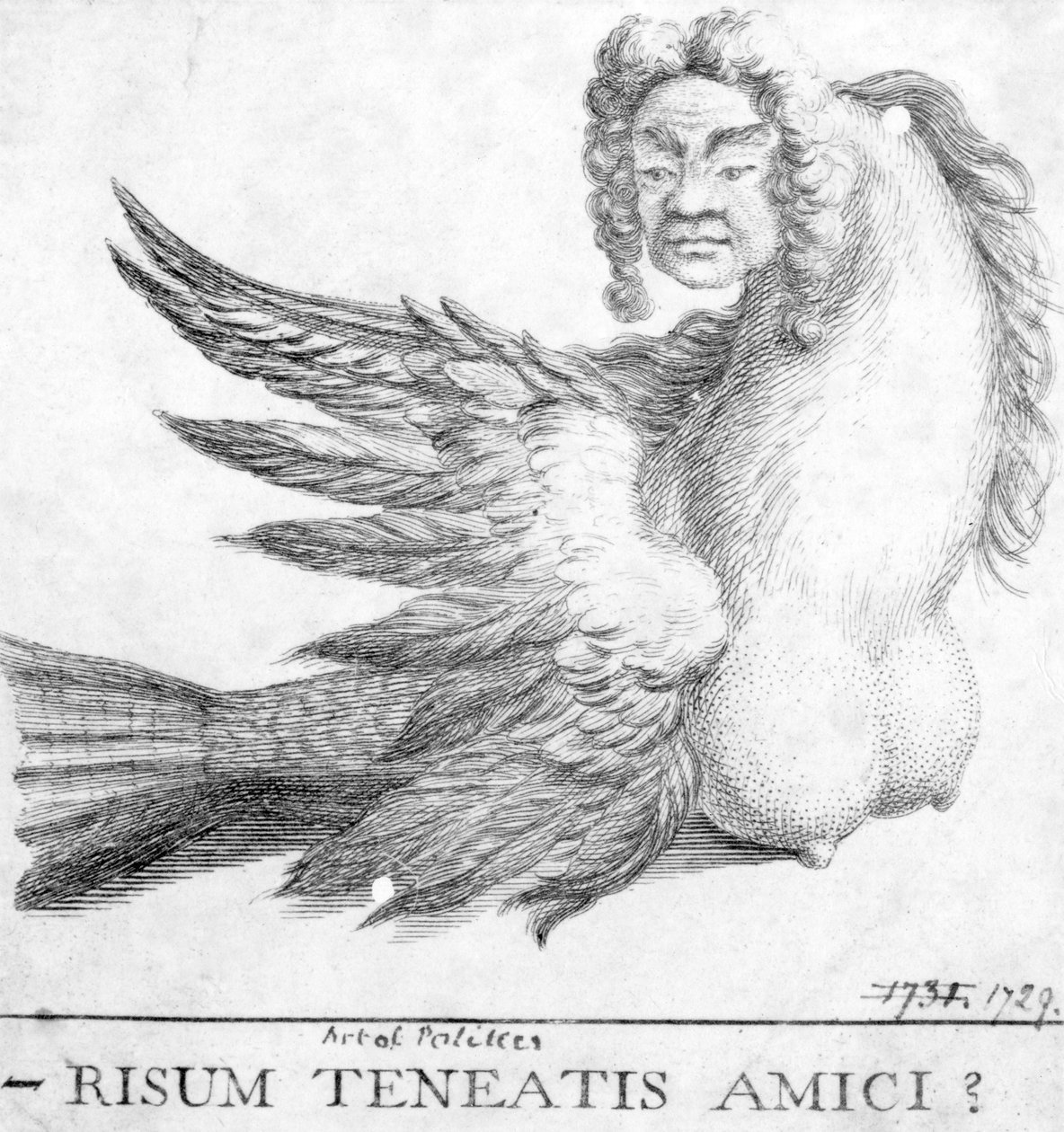 Továbbra is nevettek, barátaim? (Barátaim, tudtok nem nevetni?), 1729 alkotó: English School