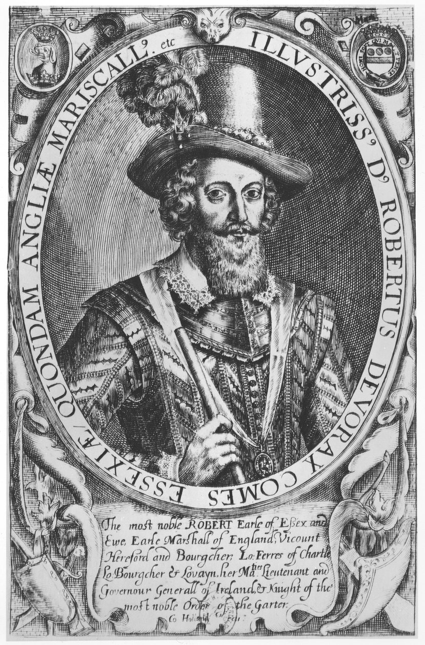Robert Devereux, Essex 2. grófja (metszet) alkotó: English School