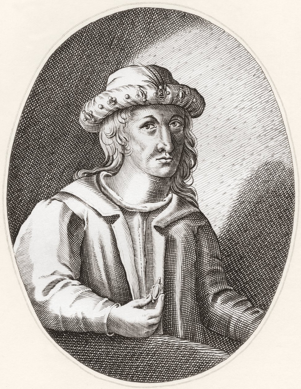 A skót III. Robert, John Stewart néven Carrick grófja alkotó: English School