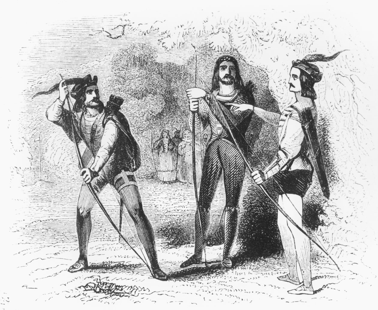 Robin Hood, Scarlet és John alkotó: English School