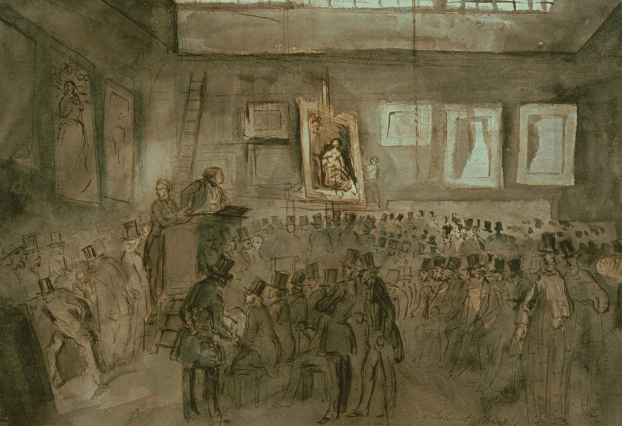 Kiárusítás a Christiesnél alkotó: English School
