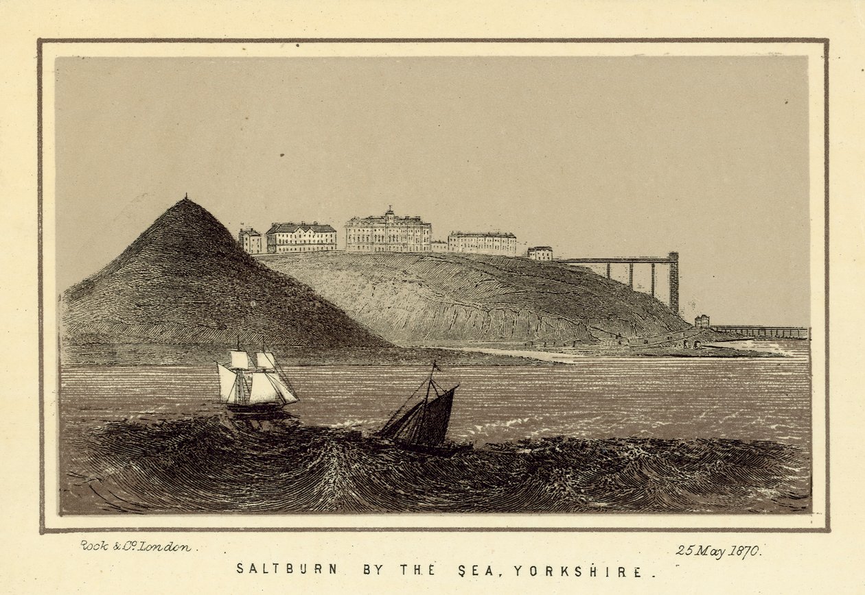 Saltburn by the Sea, Yorkshire (litográfia) alkotó: English School
