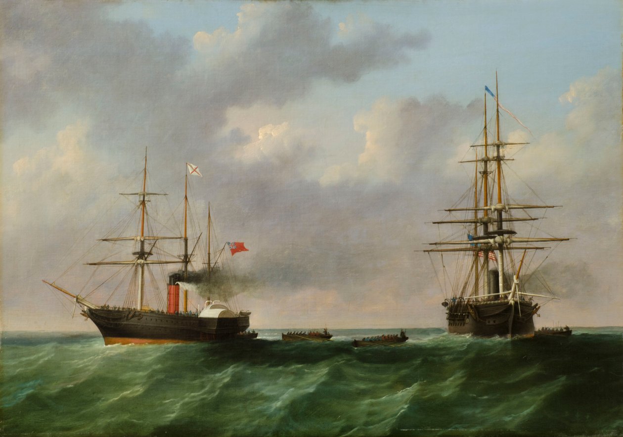 "San Jacinto" és "Trent-ügy" alkotó: English School