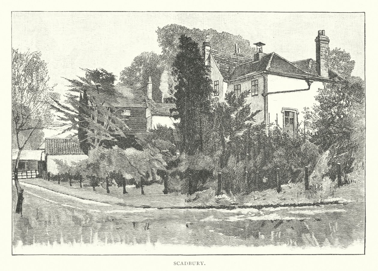 Scadbury (metszet) alkotó: English School