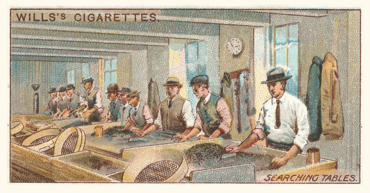 Táblázatok keresése (chromolitho) alkotó: English School
