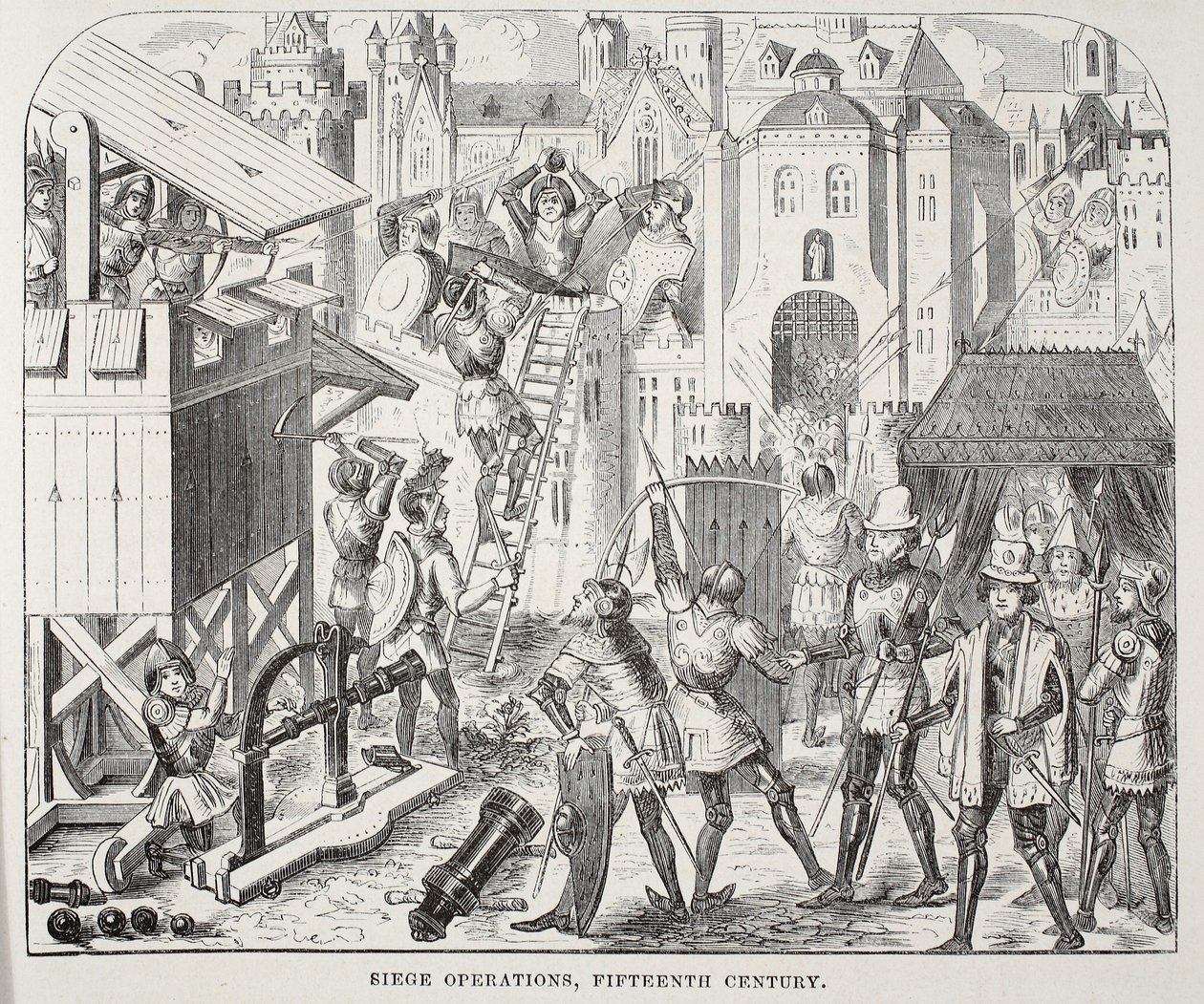 Siege Operations, XV. század alkotó: English School
