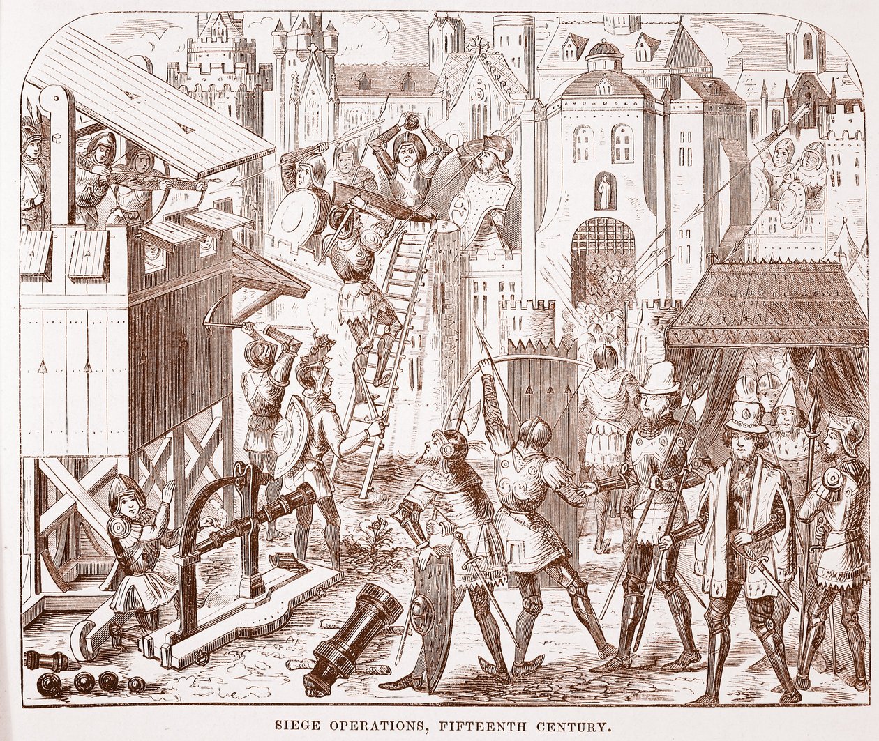 Ostromműveletek, XV. század alkotó: English School