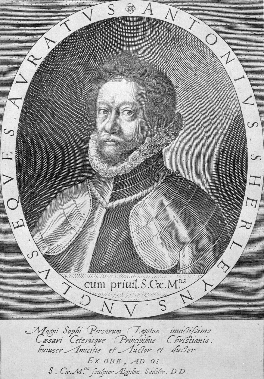 Sir Anthony Sherley (metszet) alkotó: English School