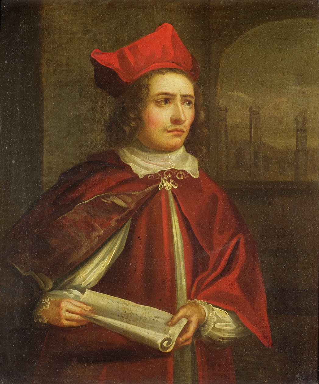 Sir Augustus Harris (1851-96) Wolsey bíborosként alkotó: English School