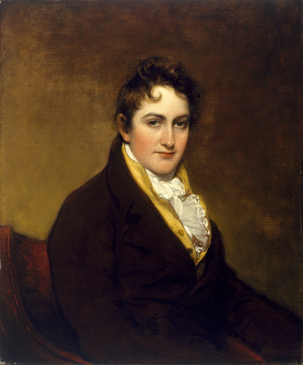 Sir Charles Cuffley, 1820 körül alkotó: English School