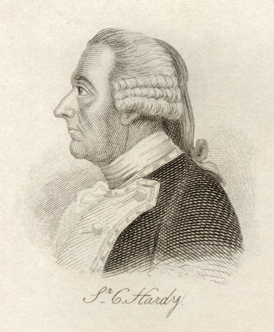 Sir Charles Hardy, a „Crabb