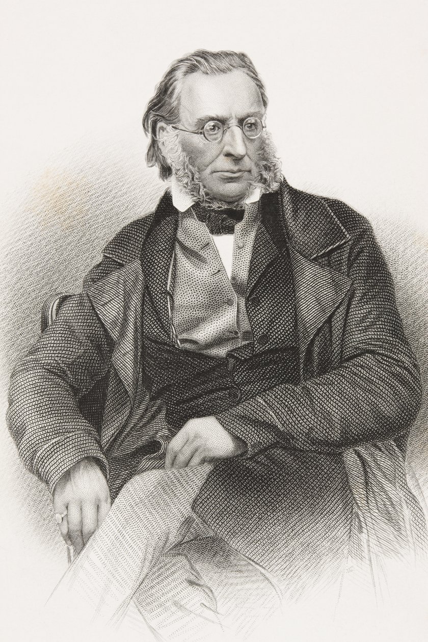 Sir Charles Napier, a "Történelmi portrék galériájából", megjelent 1880 körül alkotó: English School