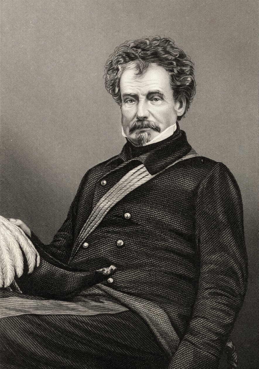 Sir Colin Campbell, az 1858-ban megjelent „The History of the Indian Mutiny” c alkotó: English School