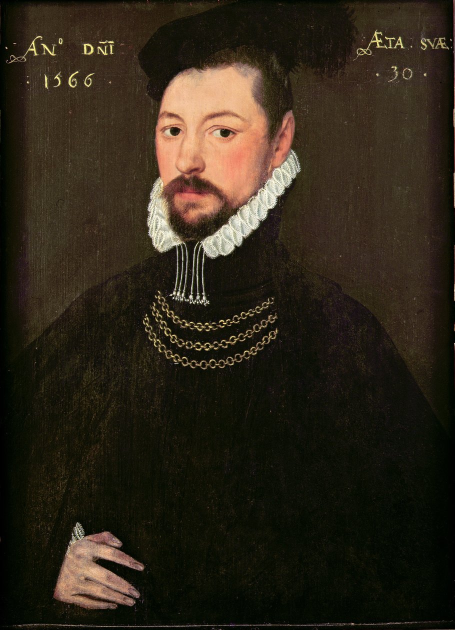 Sir Edmund Huddleston (1536-1606) alkotó: English School