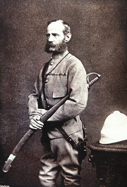Sir Frederick S. Roberts, a második afganisztáni háború parancsnoka alkotó: English School