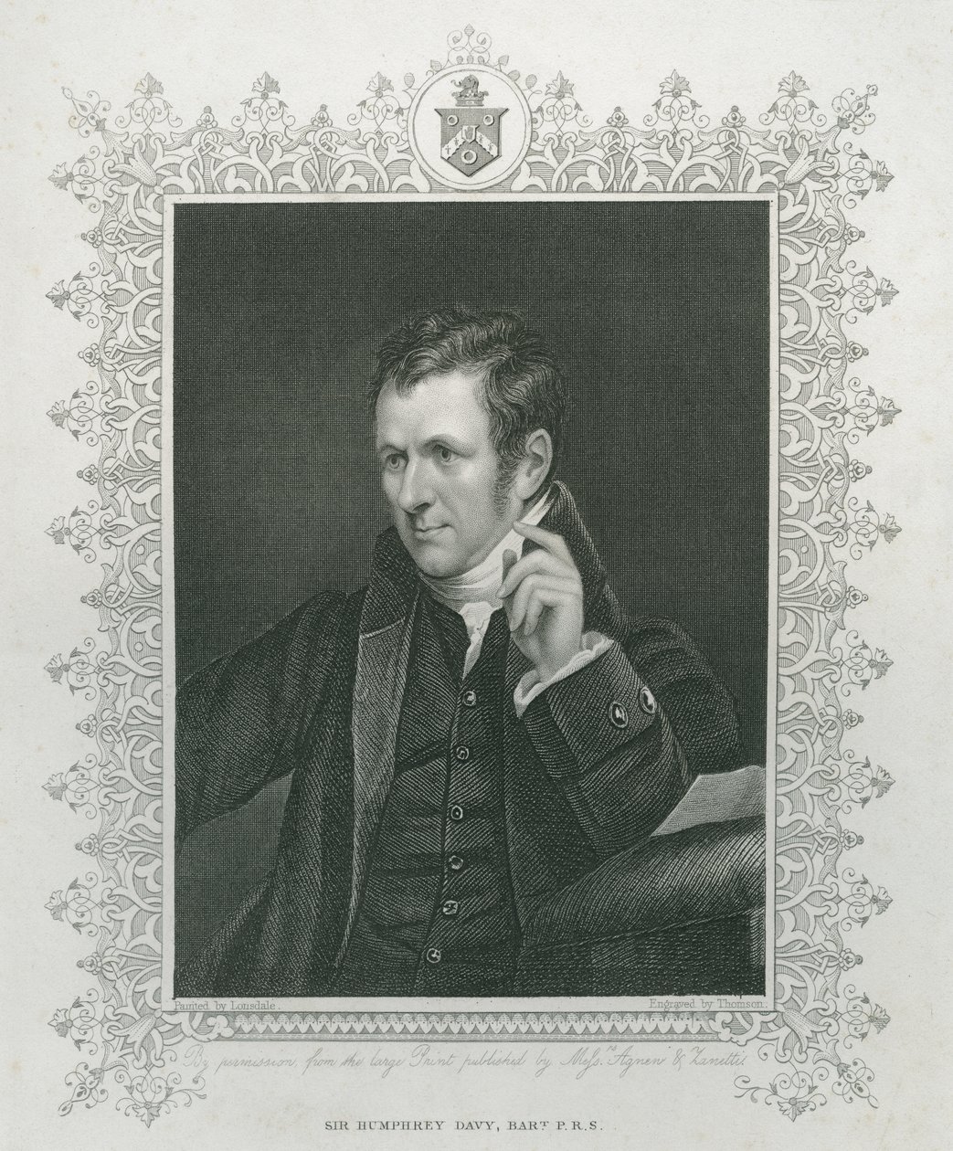 Sir Humphry Davy (1778-1829) alkotó: English School