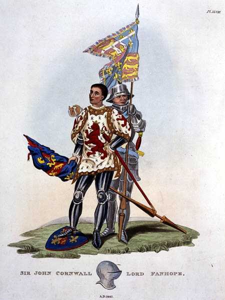 Sir John Cornwall, Lord Fanhope alkotó: English School