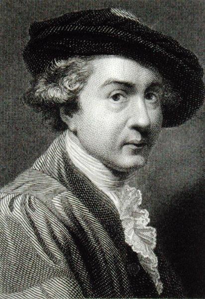 Sir Joshua Reynolds (1723-92) (metszet) alkotó: English School
