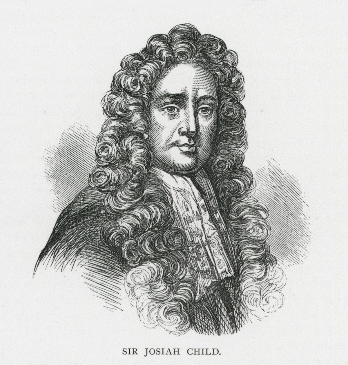 Sir Josiah Child (metszet) alkotó: English School