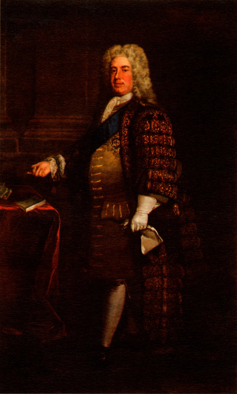 Sir Robert Walpole alkotó: English School