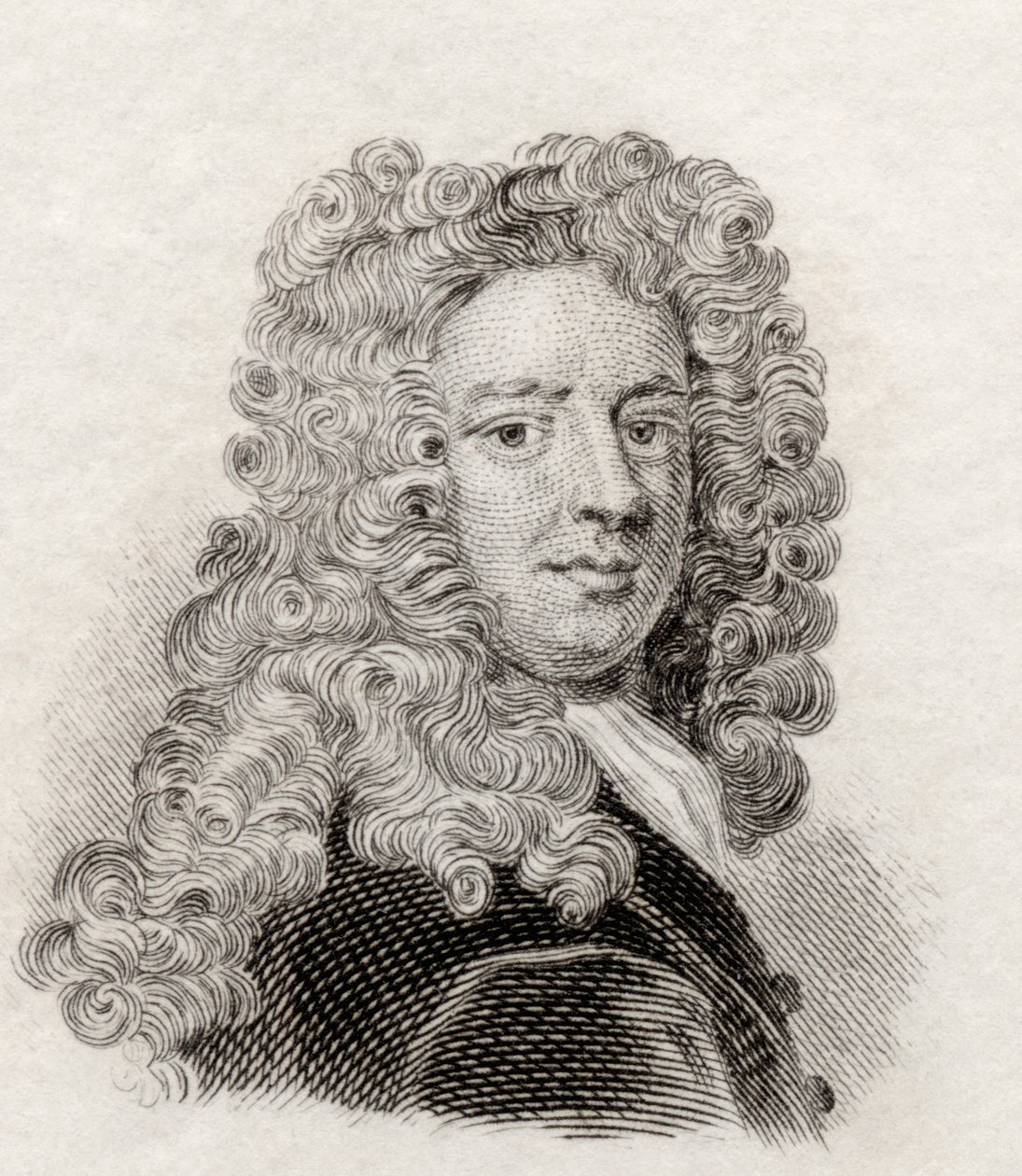 Sir Samuel Garth, a Crabbs Historical Dictionaryból, 1825-ben alkotó: English School