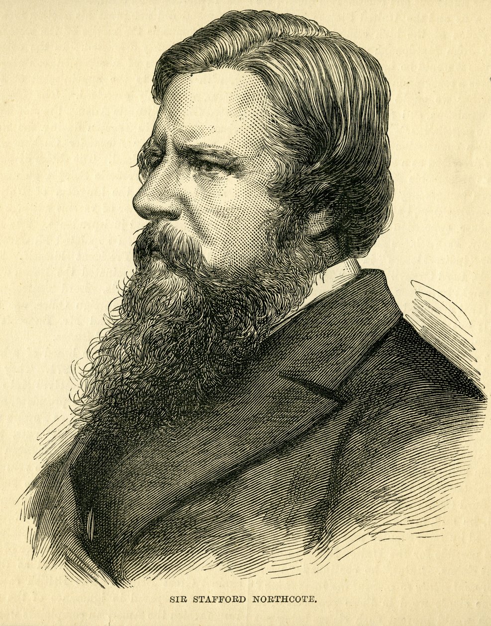 Sir Stafford Northcote, Iddesleigh 1. grófja (1818-87) alkotó: English School