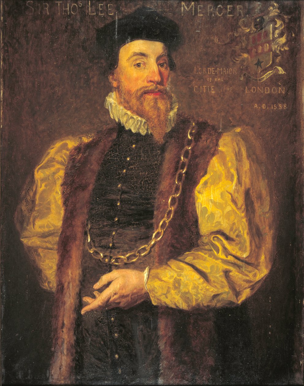 Sir Thomas Leigh, 1558 alkotó: English School
