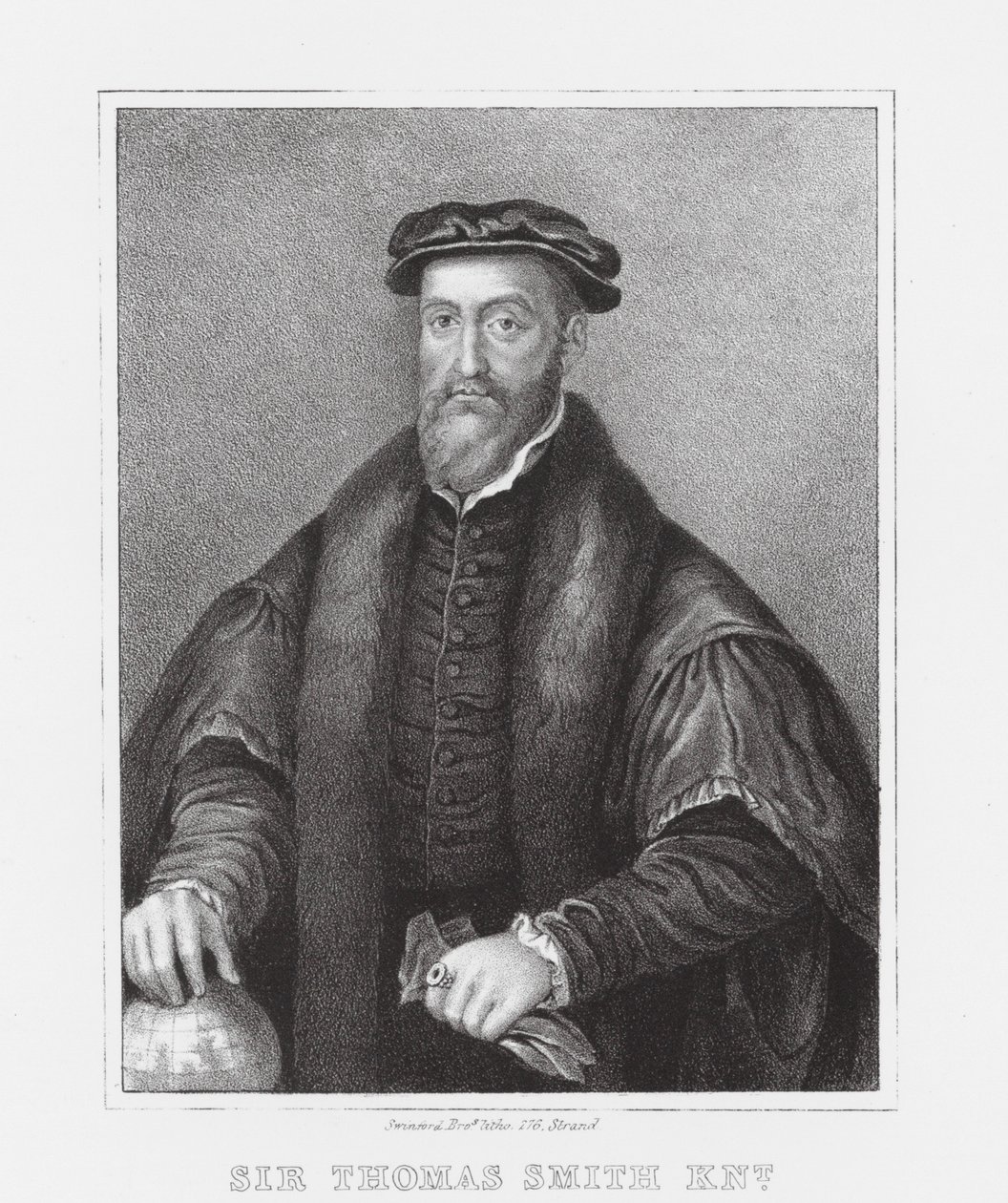 Sir Thomas Smith KNT (metszet) alkotó: English School