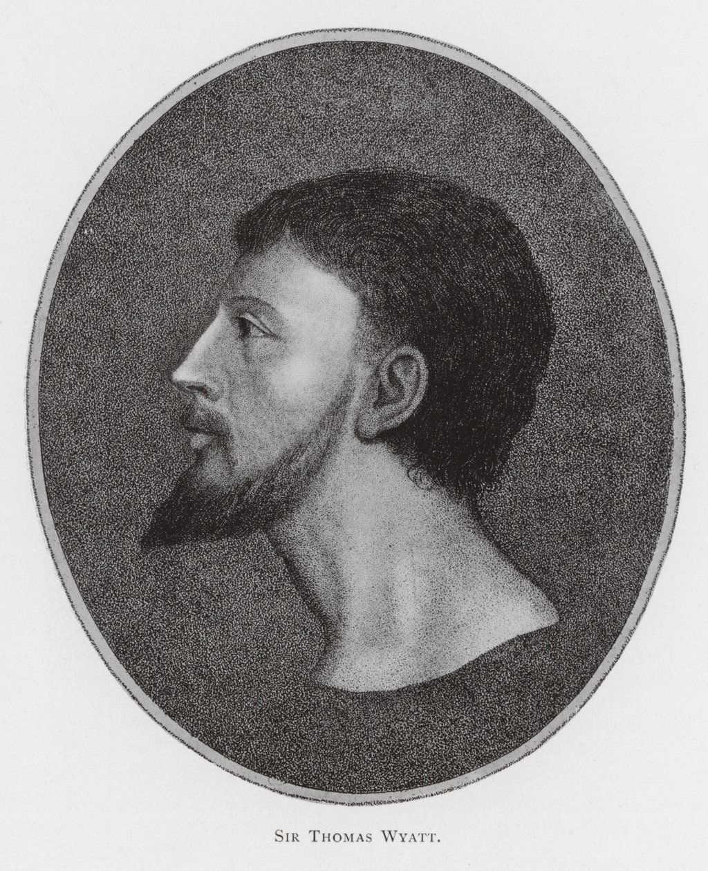 Sir Thomas Wyatt (litográfia) alkotó: English School