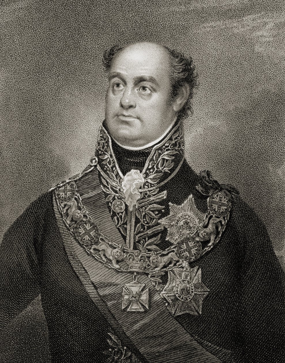Sir William Carr Beresford (1768-1854) (metszet) alkotó: English School