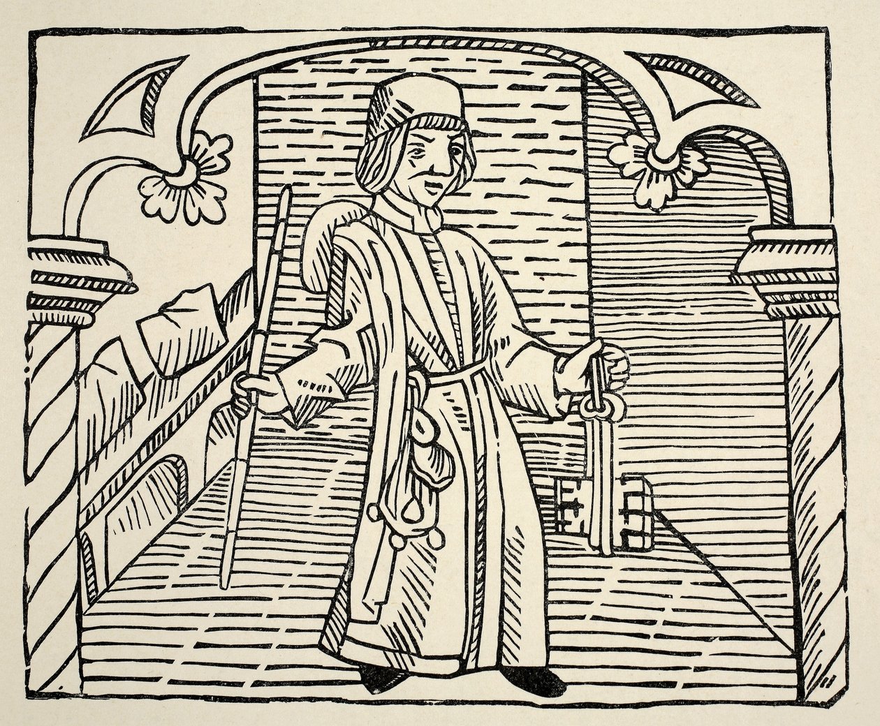 Smith, William Caxton sakkjátékából, pub. 1480 (szépia fotó) alkotó: English School