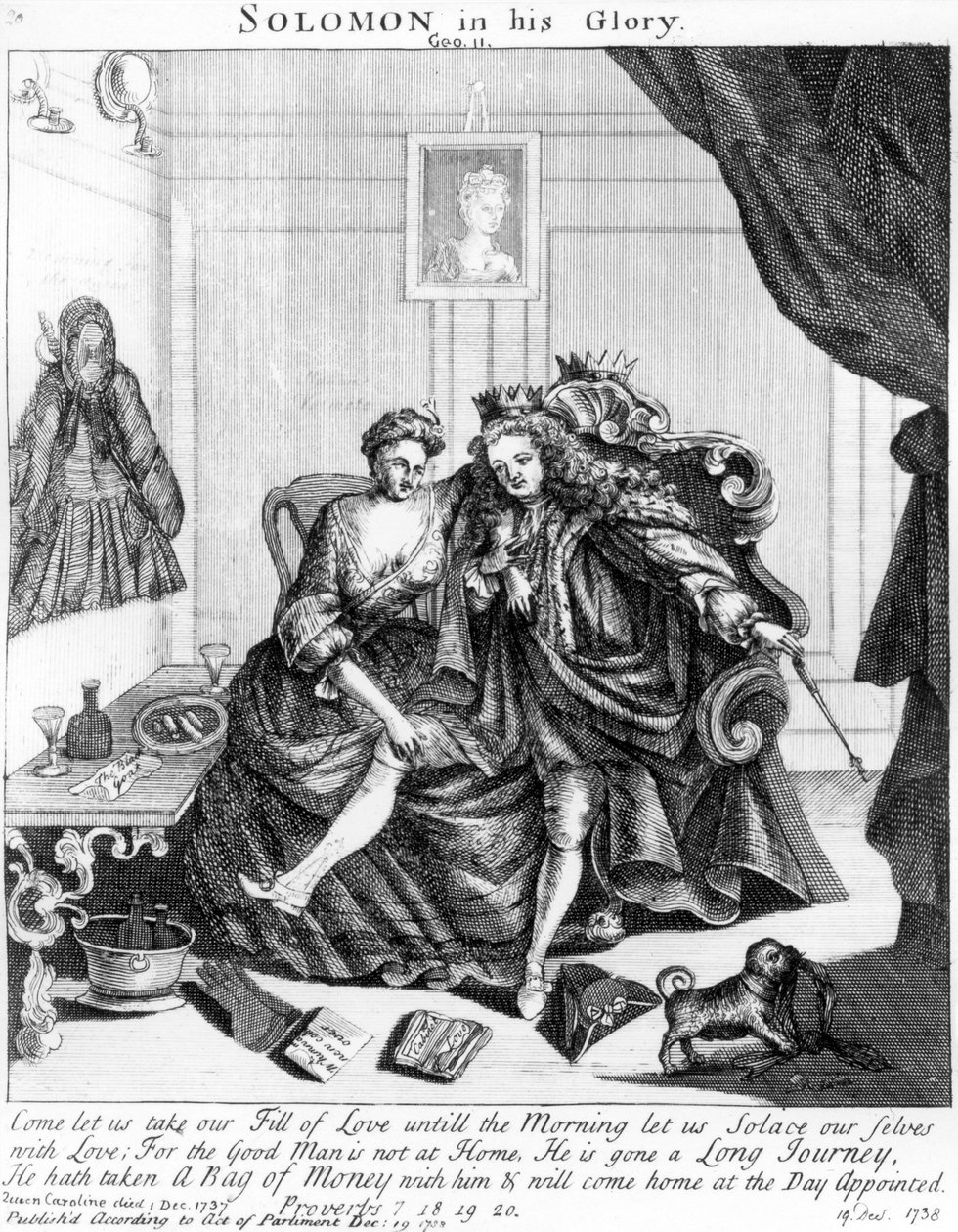 Salamon dicsőségében, 1738 körül alkotó: English School