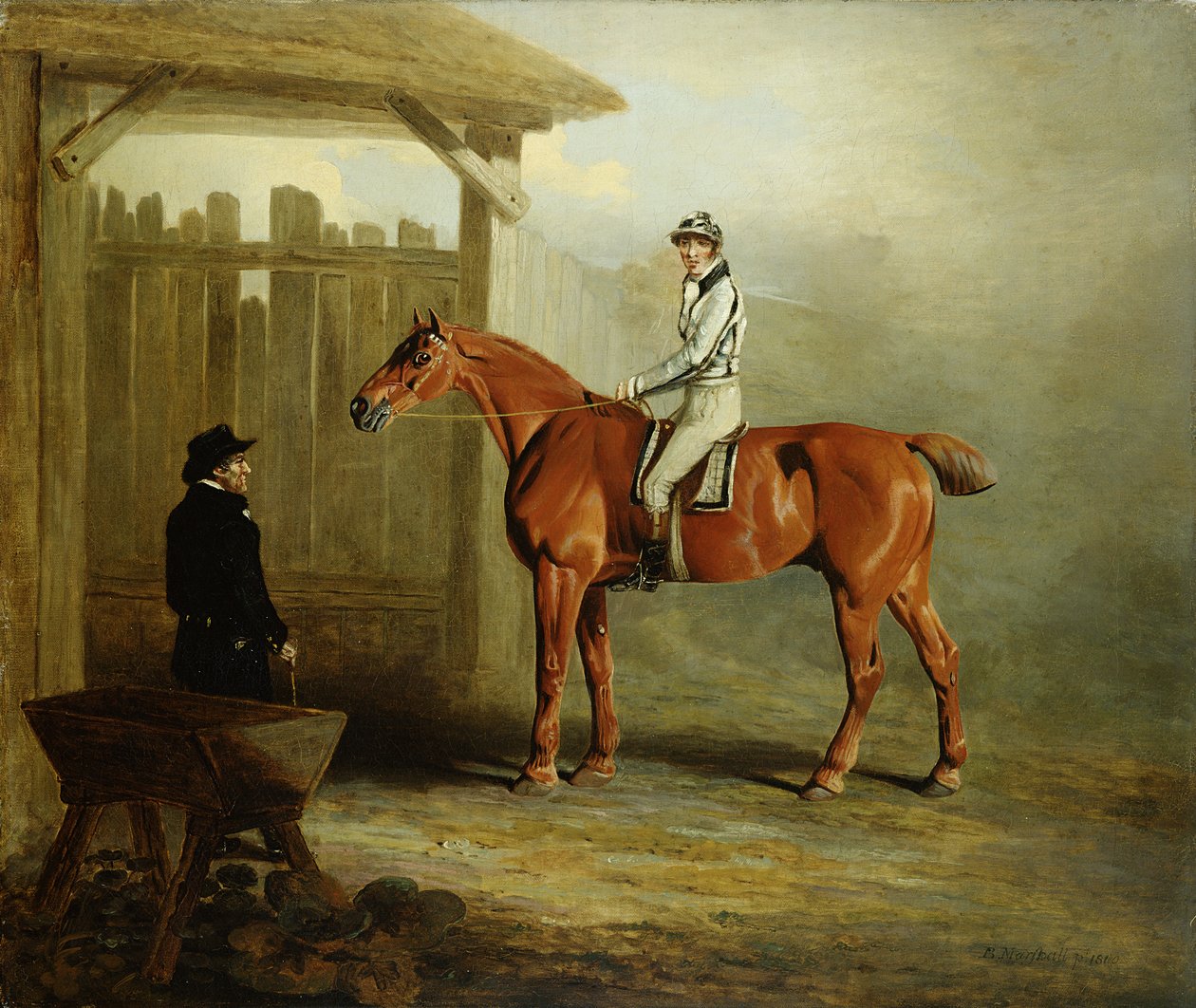 Jós, a St. Leger győztese 1811 (olaj, vászon) alkotó: English School