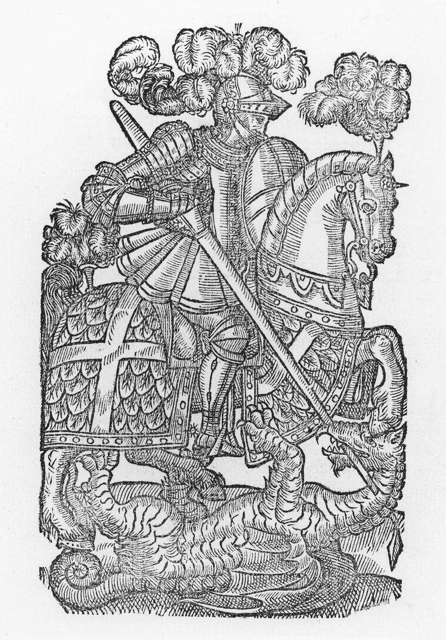 Szent György és a sárkány alkotó: English School