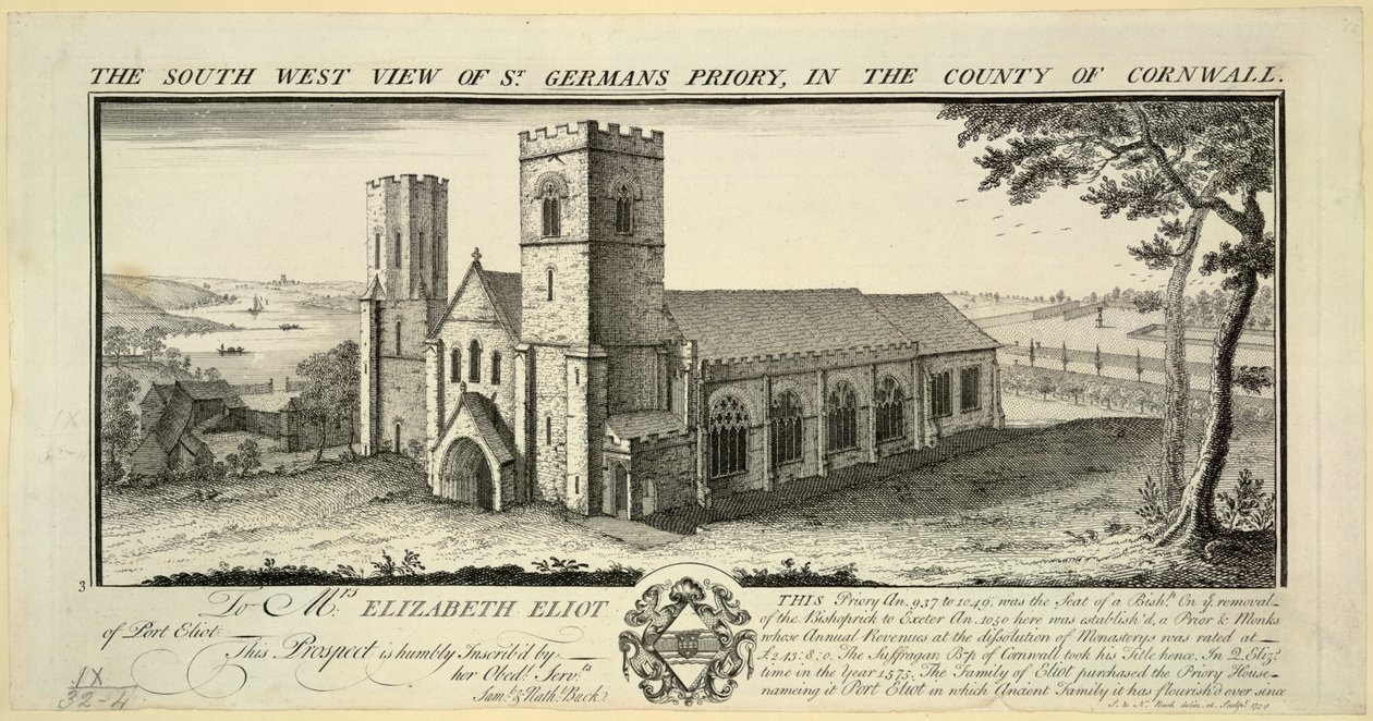 St. Germans Priory alkotó: English School