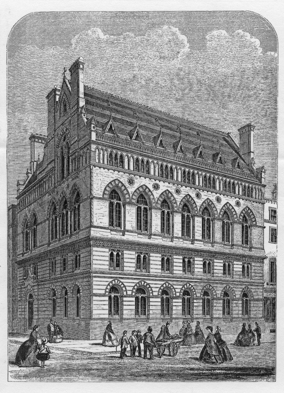 St Giles Schools Endell Street alkotó: English School