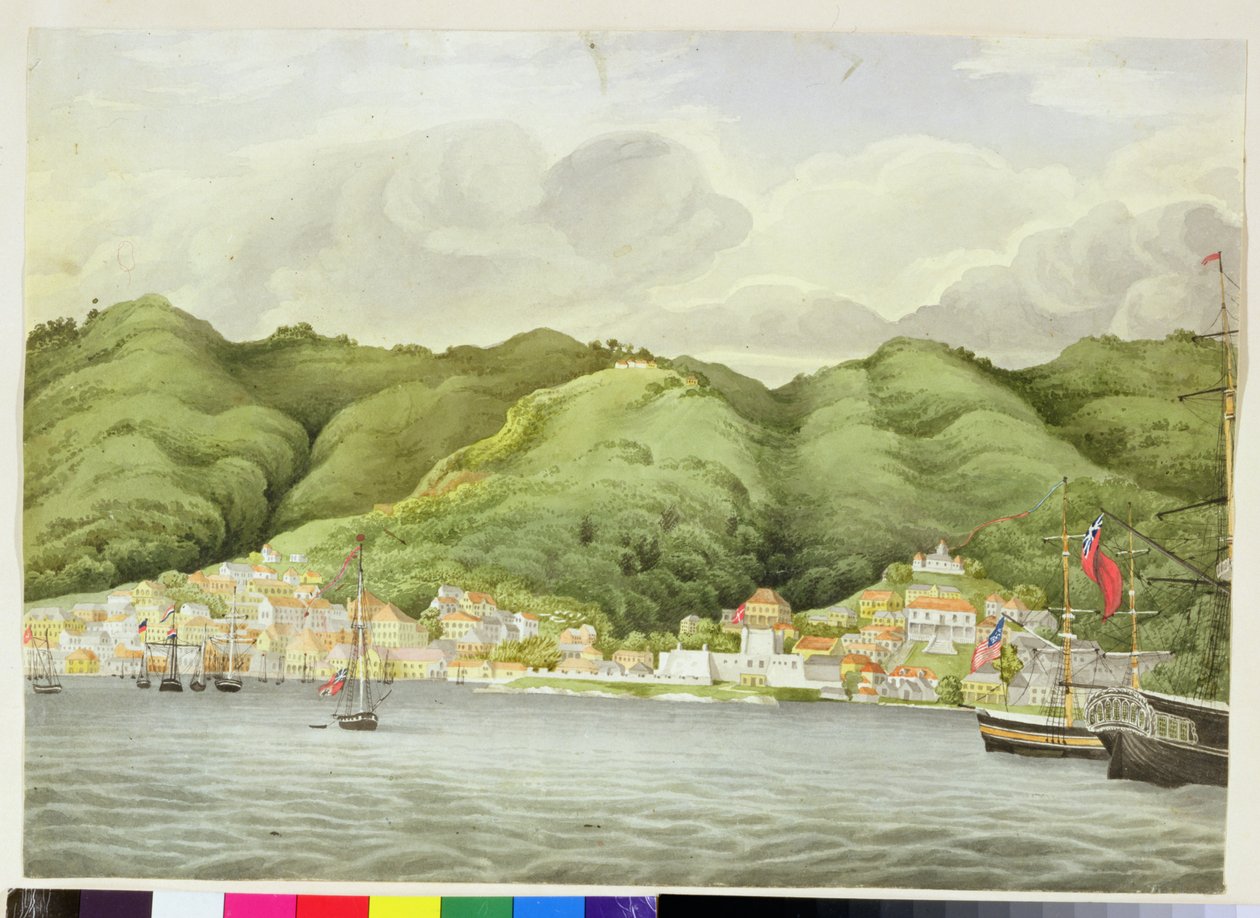 Szent Tamás, 1832 körül (wc papíron) alkotó: English School