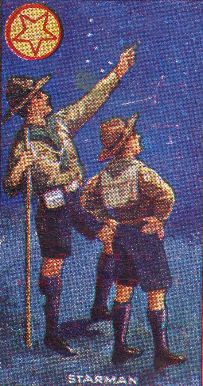 Starman cserkészjelvény, 1923 alkotó: English School