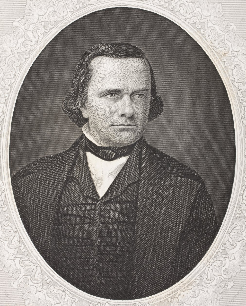 Stephen Arnold Douglas, a "Történelmi portrék galériájából", megjelent 1880 körül alkotó: English School